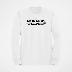 Sweat Tir Sportif Pew Pew Club Blanc
