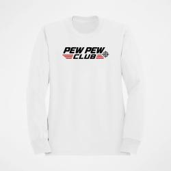 Sweat Tir Sportif Pew Pew Club Blanc / Orange