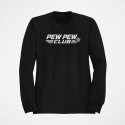 Sweat Tir Sportif Pew Pew Club Noir