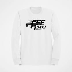 Sweat Tir Sportif PCC 9&times;19 Blanc
