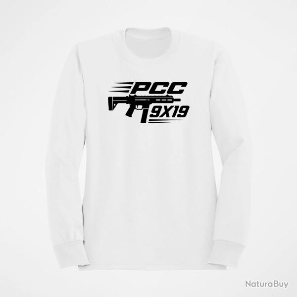 Sweat Tir Sportif PCC 9�19 Blanc