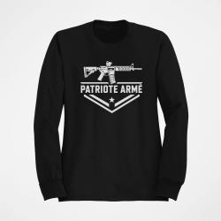Sweat Tir Sportif Patriote Arme Noir