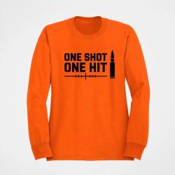 Sweat Tir Sportif One Shot One Hit Cartouche Orange