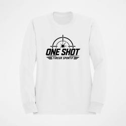 Sweat Tir Sportif One Shot Tireur sportif Blanc
