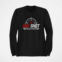 Sweat Tir Sportif One Shot Tireur sportif Noir / Orange
