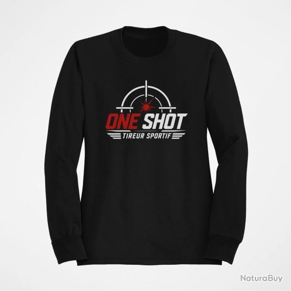 Sweat Tir Sportif One Shot Tireur sportif Noir / Orange