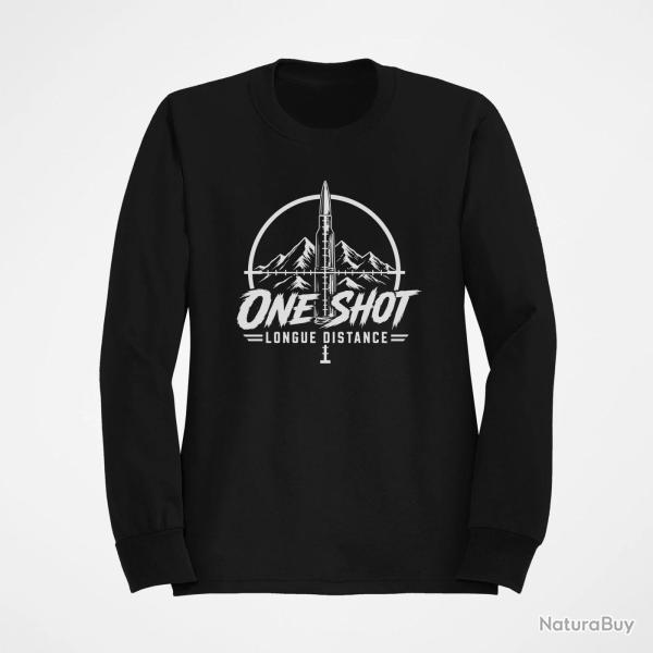 Sweat Tir Sportif One Shot Noir