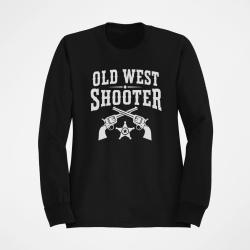 Sweat Tir Sportif Old West Shooter Noir