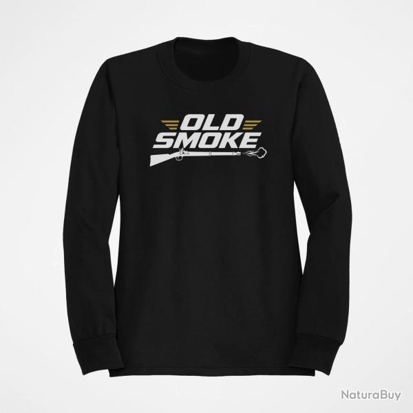 Sweat Tir Sportif Old smoke Noir / Orange