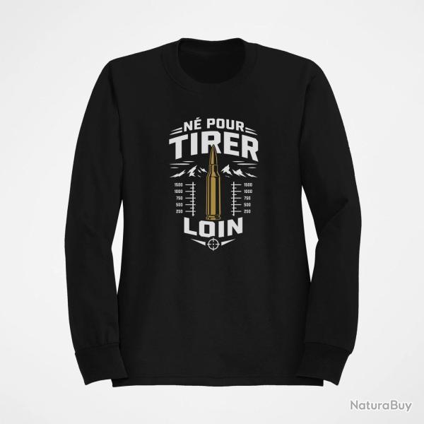 Sweat Tir Sportif N� pour tirer loin Noir / Orange