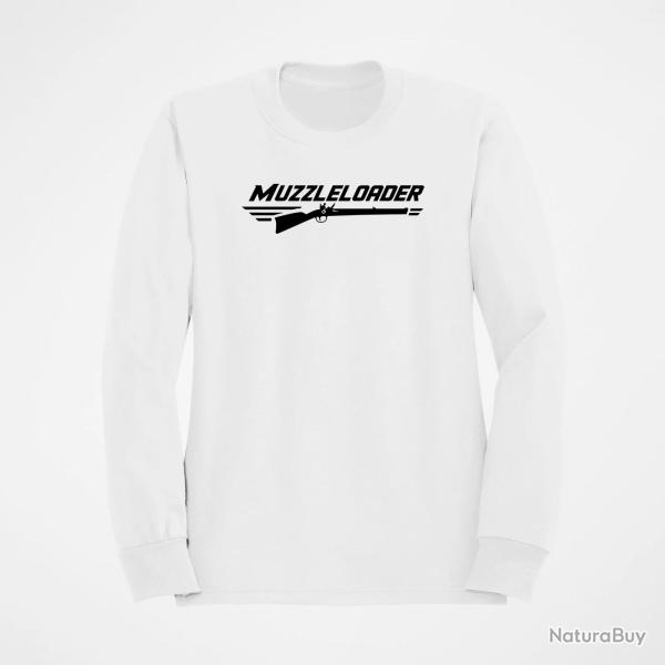 Sweat Tir Sportif Muzzleloader Blanc
