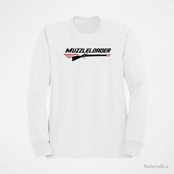 Sweat Tir Sportif Muzzleloader Blanc / Orange