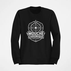 Sweat Tir Sportif Mouche chronique Noir