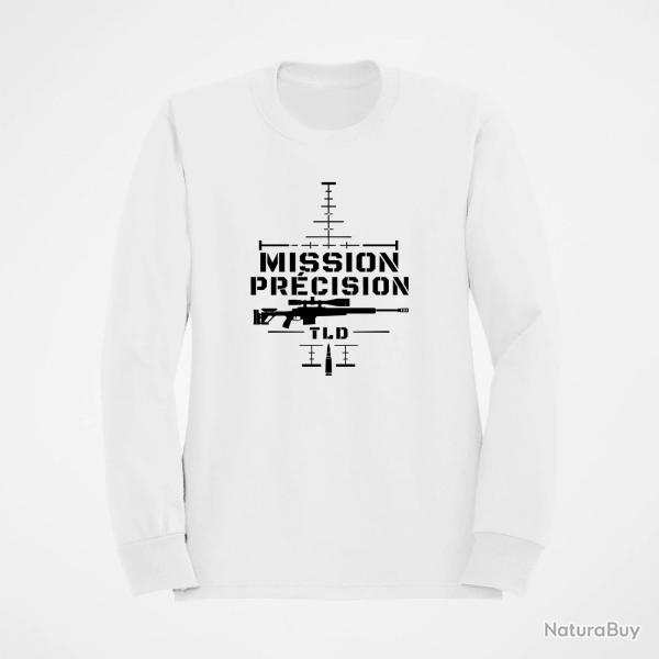 Sweat Tir Sportif Mission pr�cision Blanc