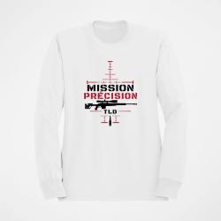 Sweat Tir Sportif Mission pr&eacute;cision Blanc / Orange