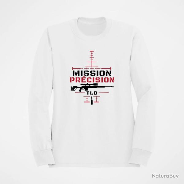 Sweat Tir Sportif Mission pr�cision Blanc / Orange