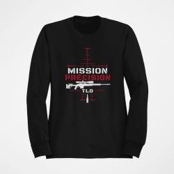 Sweat Tir Sportif Mission pr&eacute;cision Noir / Orange