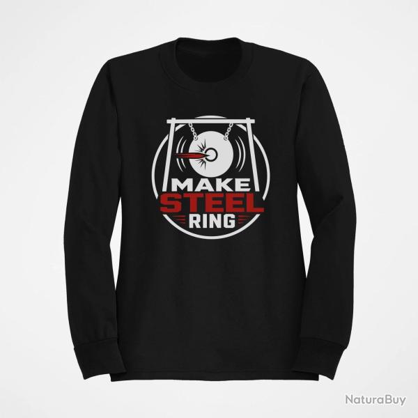 Sweat Tir Sportif Make Steel Ring Noir / Orange