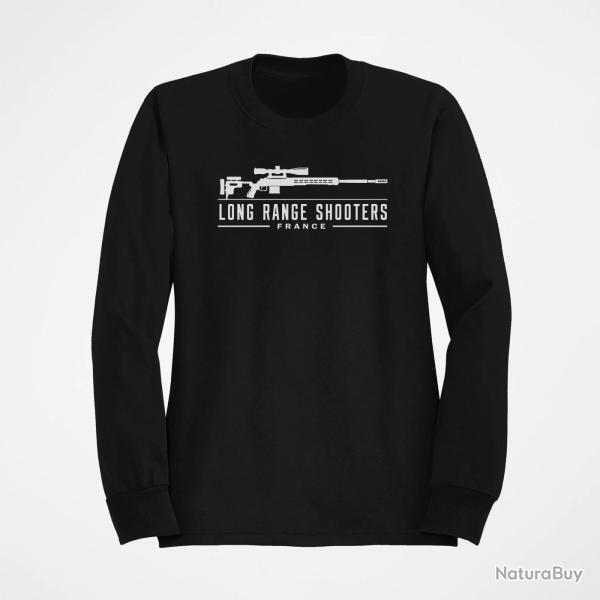 Sweat Tir Sportif Long Range Shooter Noir