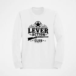 Sweat Tir Sportif Lever Action Club Blanc