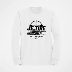 Sweat Tir Sportif Je tire Blanc