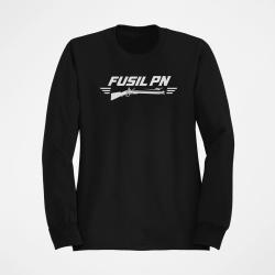 Sweat Tir Sportif Fusil PN Noir