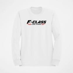 Sweat Tir Sportif F-Class Long Range Tireur couch&eacute; Blanc / Orange