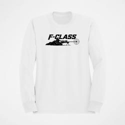 Sweat Tir Sportif F-Class Tireur couch&eacute; Blanc