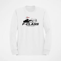 Sweat Tir Sportif F-Class Longue distance Blanc / Orange
