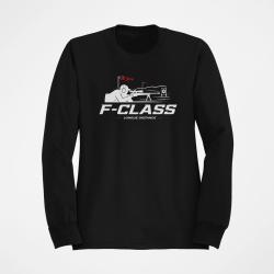 Sweat Tir Sportif F-Class Longue distance Noir / Orange
