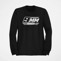 Sweat Tir Sportif Calibre 9 mm Noir