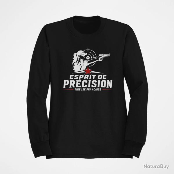 Sweat Tir Sportif Esprit de pr�cision Noir / Orange