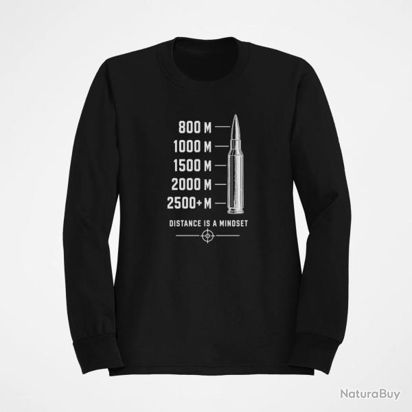 Sweat Tir Sportif Distance Is a Mindset 2500+ m�tres Noir