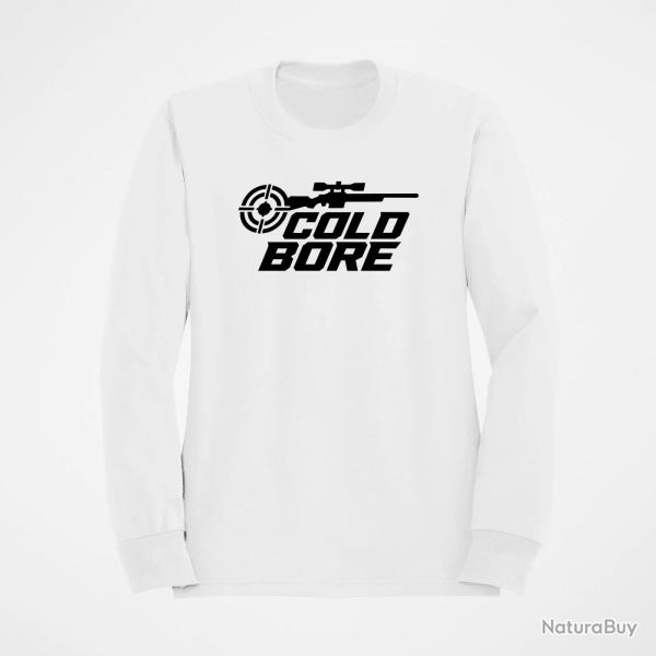 Sweat Tir Sportif Cold Bore Carabine Blanc