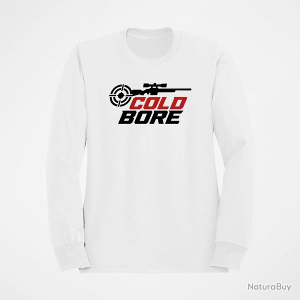 Sweat Tir Sportif Cold Bore Carabine Blanc / Orange