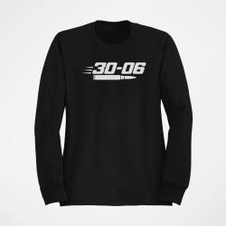 Sweat Tir Sportif Calibre 30-06 Noir