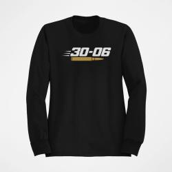 Sweat Tir Sportif Calibre 30-06 Noir / Orange