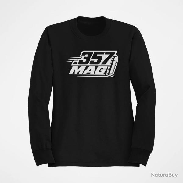 Sweat Tir Sportif Calibre .357 Mag Noir