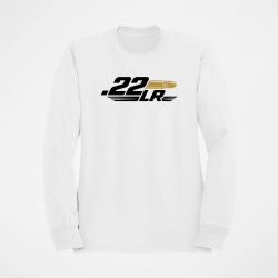 Sweat Tir Sportif Calibre .22 LR Blanc / Orange