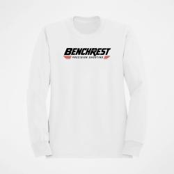 Sweat Tir Sportif Benchrest Precision Shooting Blanc / Orange