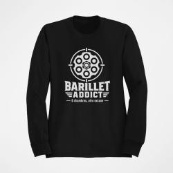 Sweat Tir Sportif Barillet Addict Noir
