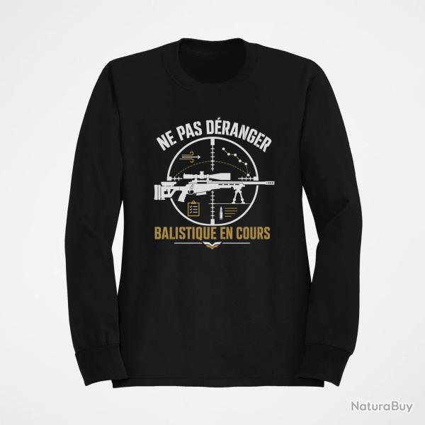Sweat Tir Sportif Balistique en cours Noir / Orange