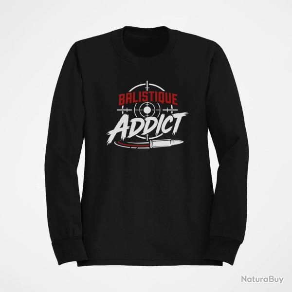 Sweat Tir Sportif Balistique Addict Cible Noir / Orange