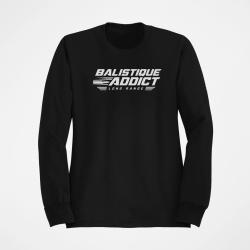 Sweat Tir Sportif Balistique Addict Noir