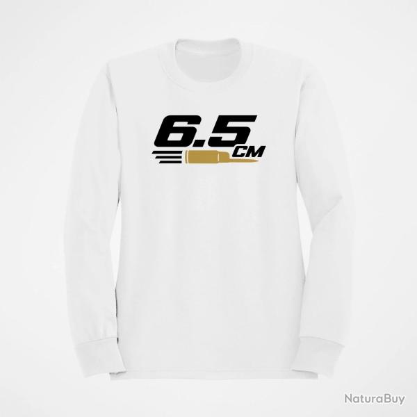 Sweat Tir Sportif 6.5 CM Typographie Blanc / Orange