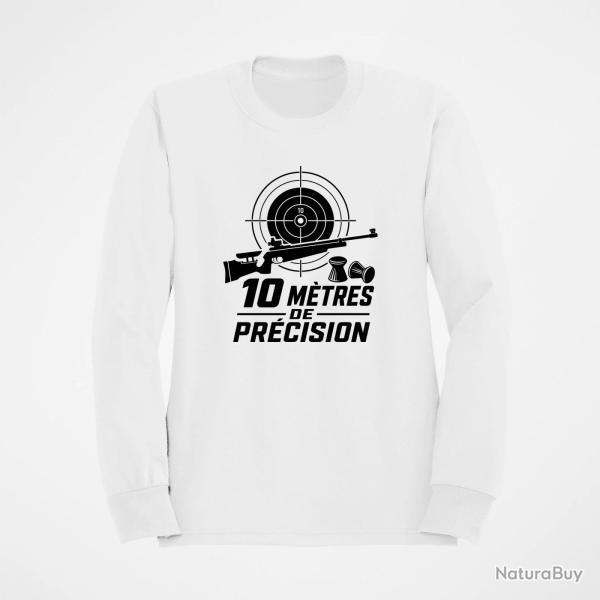 Sweat Tir Sportif 10 m de pr�cision Blanc