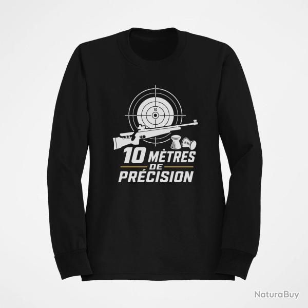 Sweat Tir Sportif 10 m de pr�cision Noir