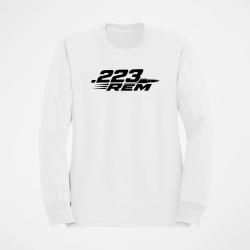 Sweat Tir Sportif .223 Rem Cartouche Blanc