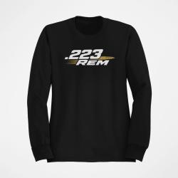 Sweat Tir Sportif .223 Rem Cartouche Noir / Orange