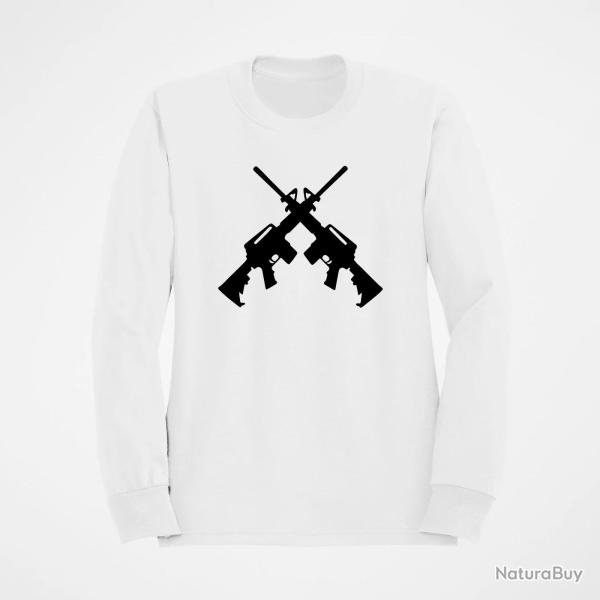 Sweat AR15 (2) Blanc